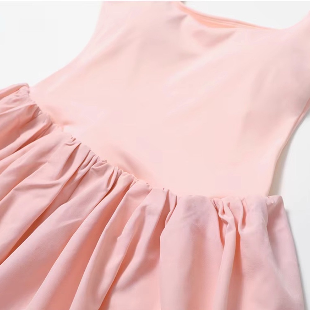 Pink Athletic Bubble Skirt Outfit - Picture 5 of 7